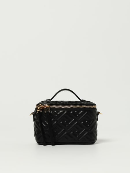 Borsa Vanity Fendi in nappa con monogram FF in rilievo