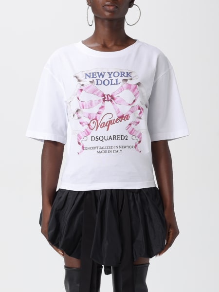 T-shirt damen Dsquared2