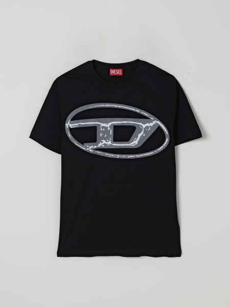 T-shirt Diesel in cotone con logo
