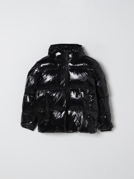 Piumino lucido con logo DsQuared2