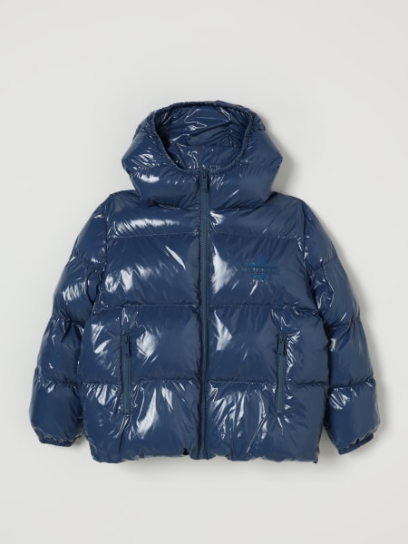 Piumino lucido con logo DsQuared2