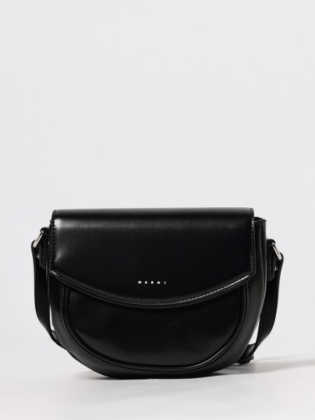 Borsa a tracolla Smile in pelle sintetica Marni