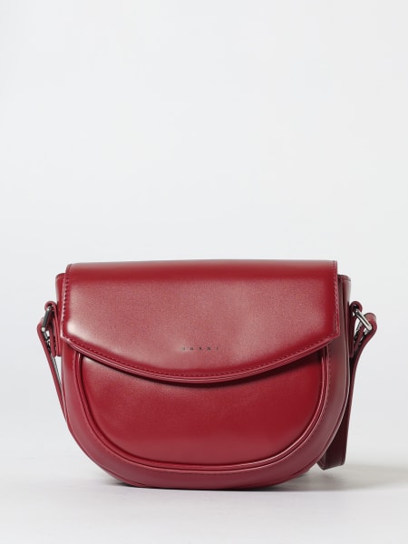 Borsa a tracolla Smile in pelle sintetica Marni