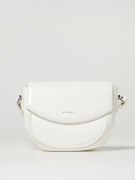 Borsa a tracolla Smile in pelle sintetica Marni