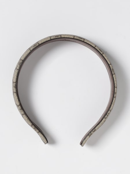 Cerchietto Gucci in tessuto GG Supreme con monogram all over