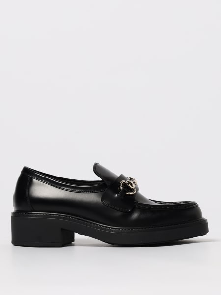Mocassino Horsebit Gucci in pelle spazzolata