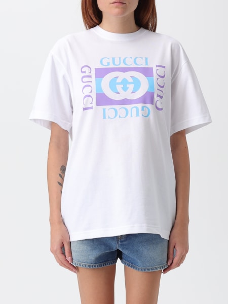 T-shirt in cotone GG Gucci
