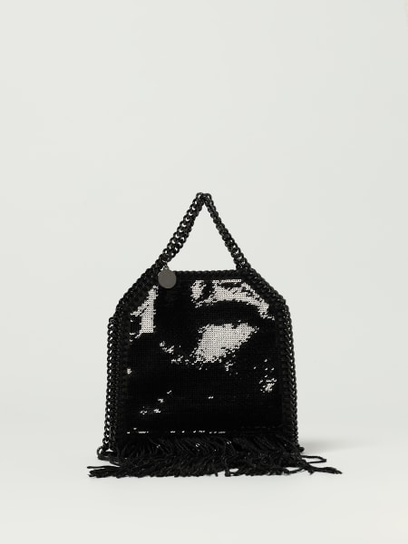 Borsa Falabella Micro edizione limitata Stella McCartney con frange e paillettes