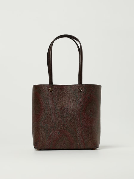 Borsa Arnica Etro in cotone spalmato