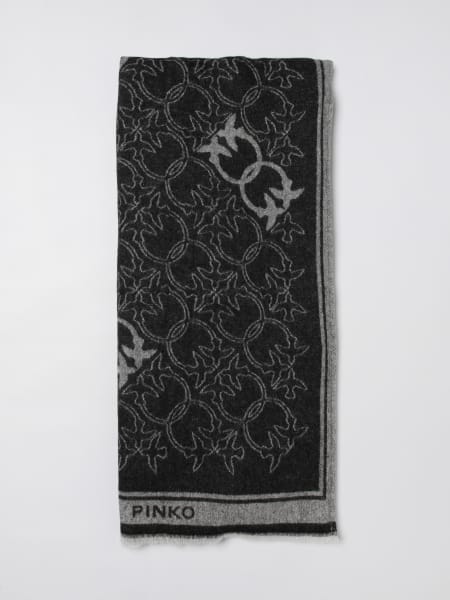 Cappa Croazia Pinko in misto lana con fantasia monogram