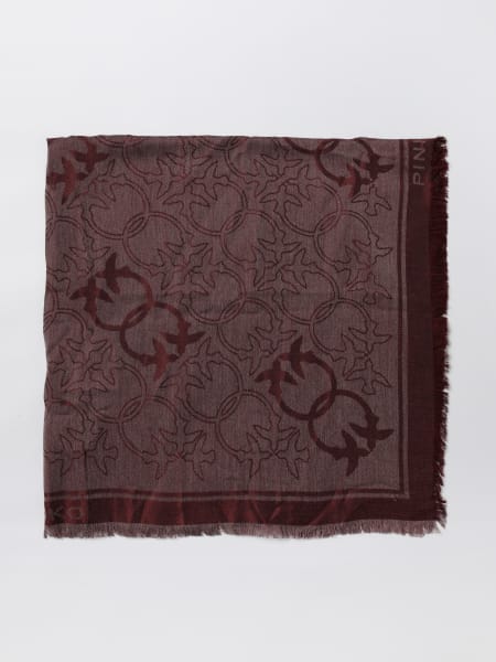 Sciarpa Polonia in viscosa con monogram jacquard