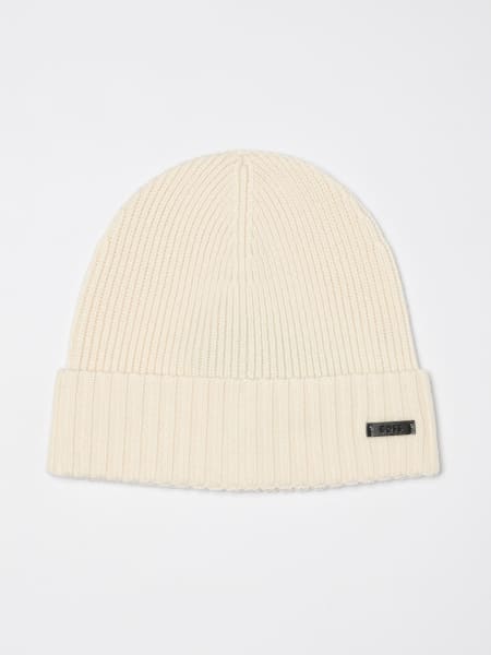 Cappello Boss in lana vergine a coste
