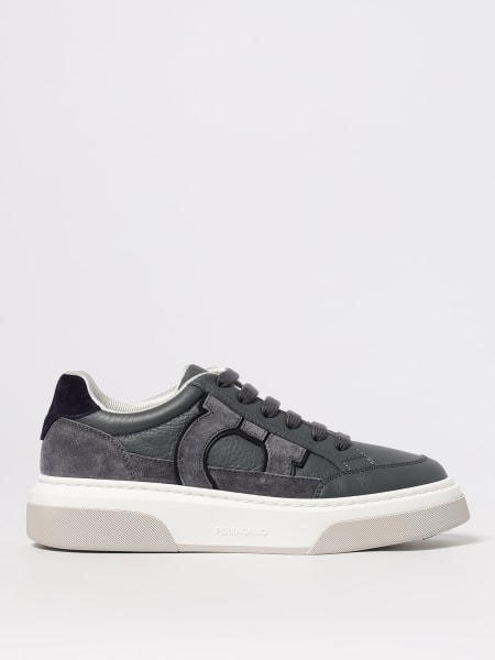 Sneakers Gancini Ferragamo in pelle