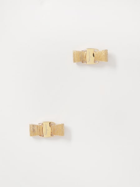 Orecchini Vara Ferragamo in ottone