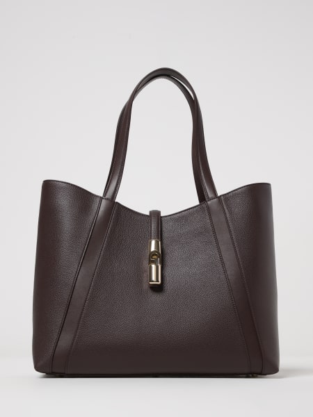 Borsa Goccia L Furla in pelle a grana