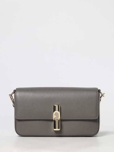 Borsa Iride Furla in pelle a grana