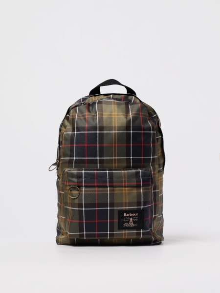 Zaino Torridon Barbour in nylon stampa tartan