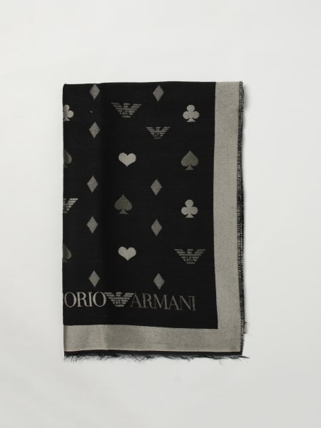 Sciarpa Emporio Armani in misto viscosa jacquard