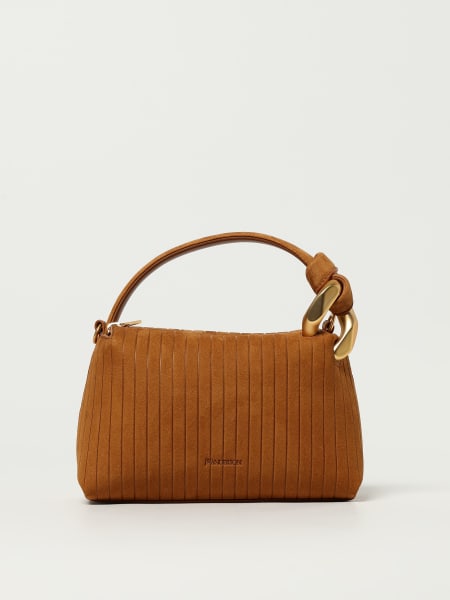 Borsa The Small Corner JW Anderson in camoscio a coste