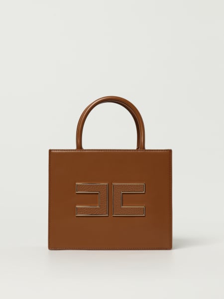 Borsa Tote piccola con logo Elisabetta Franchi