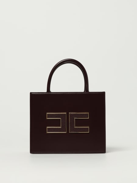 Borsa Tote piccola con logo Elisabetta Franchi