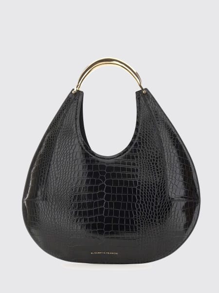 Borsa Hobo Elisabetta Franchi in pelle sintetica stampa cocco