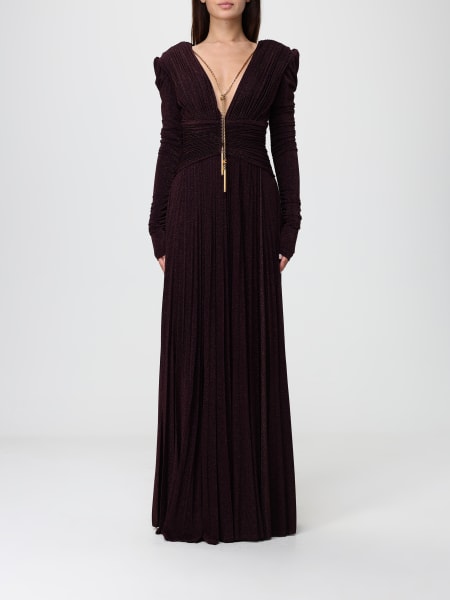 Abito Elisabetta Franchi in jersey lurex