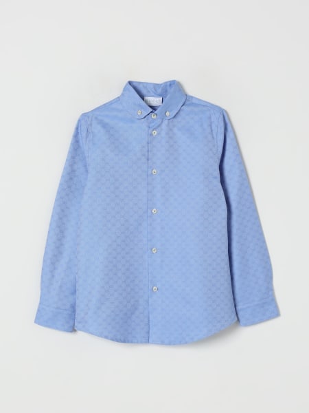 Camicia in cotone GG Supreme Gucci