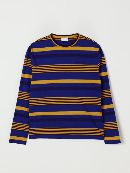 T-shirt Gucci in cotone a righe