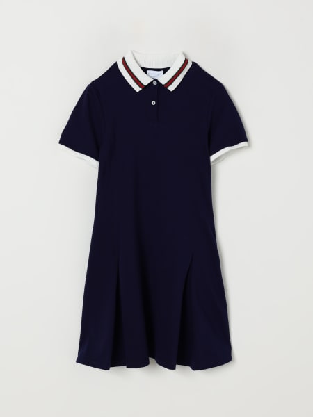 Abito a polo in cotone Gucci