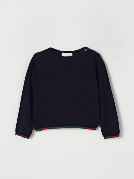 Maglia di lana a girocollo Web Gucci
