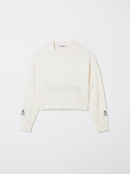 Maglia a girocollo con logo Patrizia Pepe