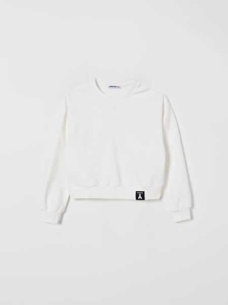 Felpa a girocollo con logo Patrizia Pepe