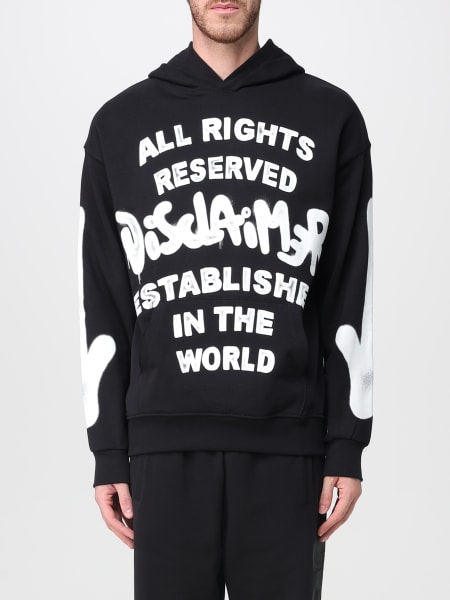 Sweatshirt men Disclaimer