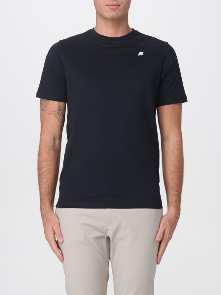 T-shirt in cootne Odom con logo K-way