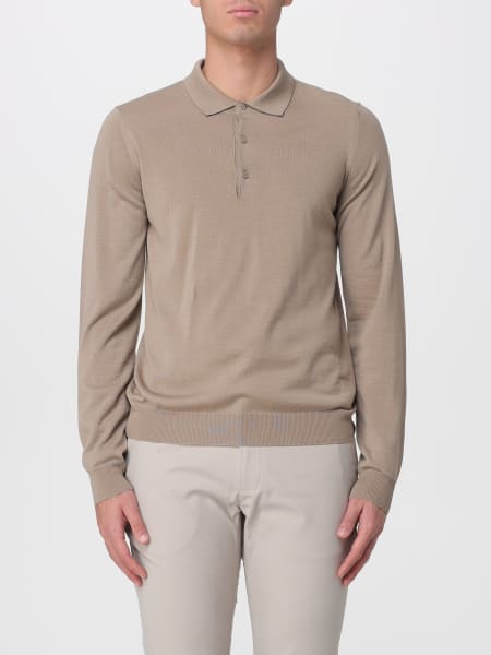 Polo K-Way in lana Merino