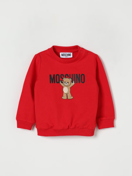 Felpa Moschino in cotone con logo