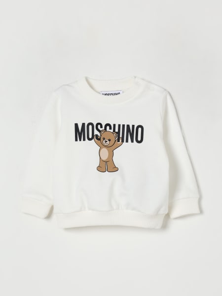 Felpa Moschino in cotone con logo