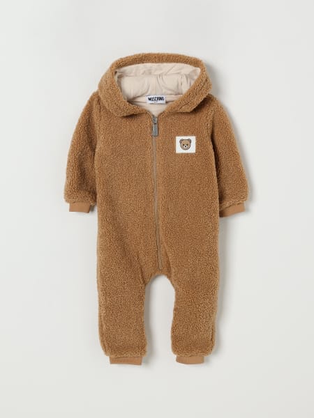 Tuta teddy con cappuccio Moschino