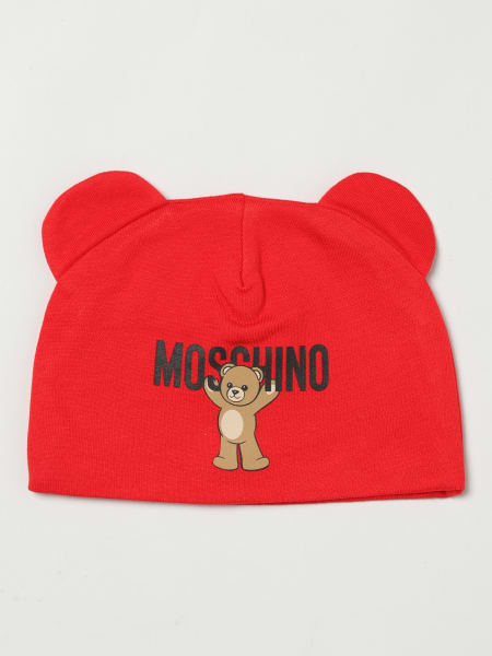 Cappello a berretto Teddy in cotone Moschino