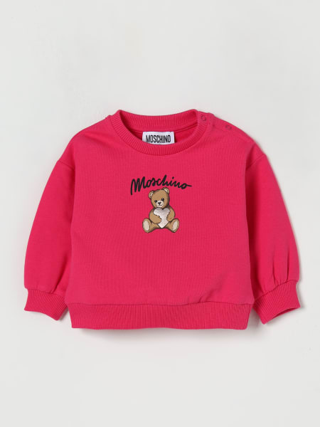 Felpa Moschino in cotone con logo