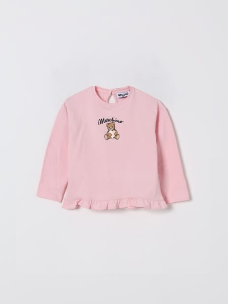 T-shirt Moschino in cotone con Teddy