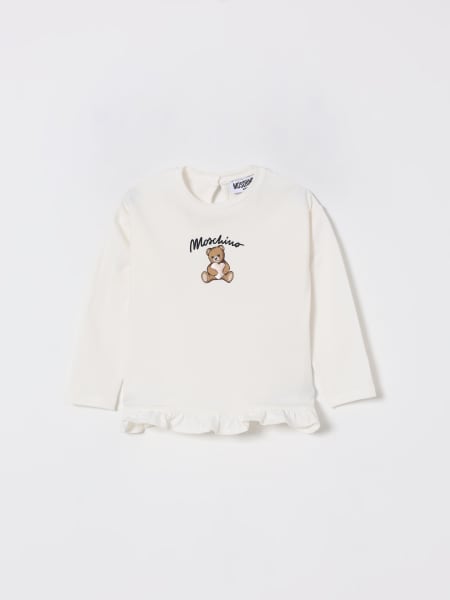 T-shirt Moschino in cotone con Teddy