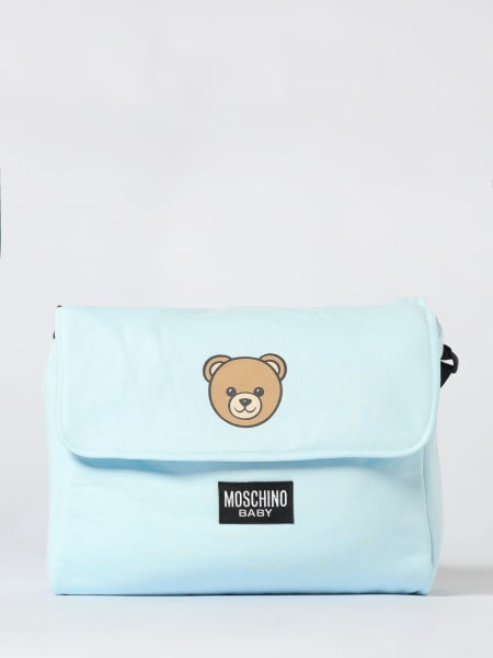 Diaper Bag Moschino Teddy in cotone
