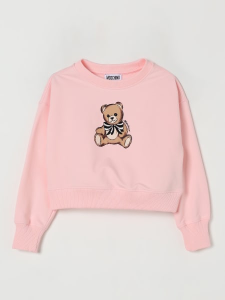 Felpa Moschino in cotone con logo