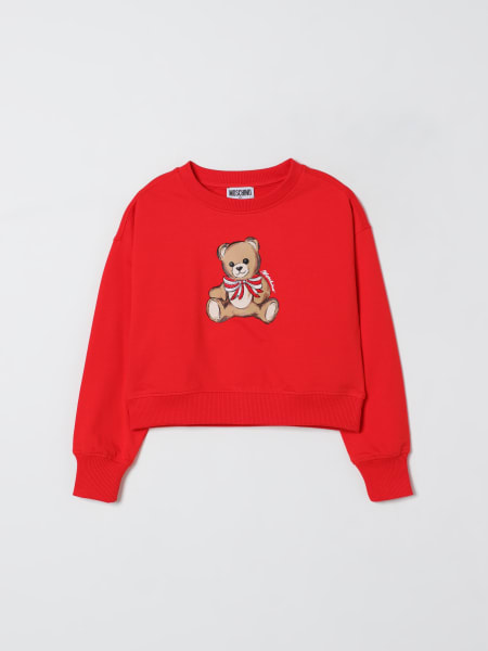 Felpa Moschino in cotone con logo