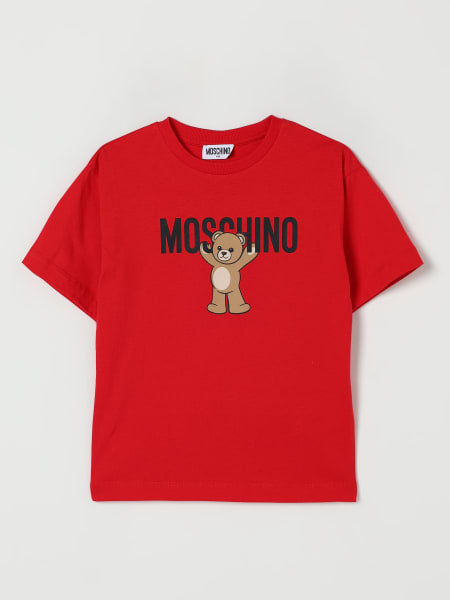 T-shirt in cotone Teddy Moschino