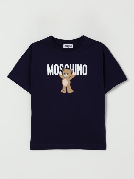 T-shirt in cotone Teddy Moschino