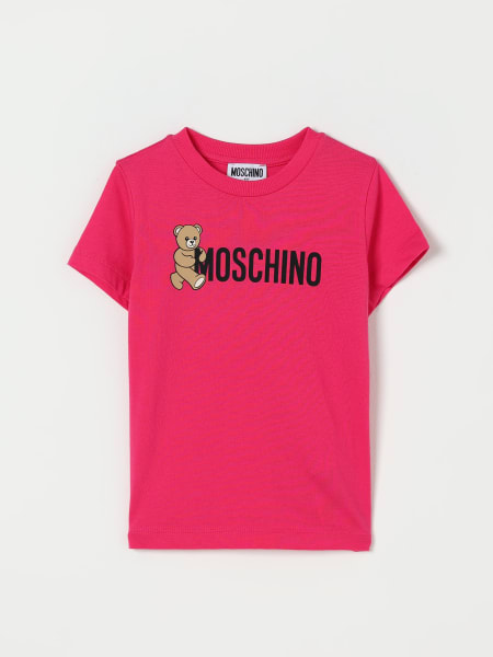 T-shirt in cotone Teddy Moschino