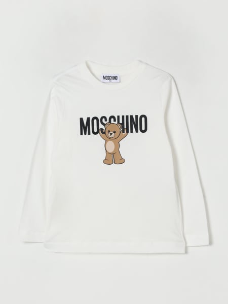 モスキーノキッズ　8A MOSCHINO モスキーノ ロゴ TOY フラワー コットン Tシャツ